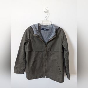 Zara Distressed Hooded Jacket